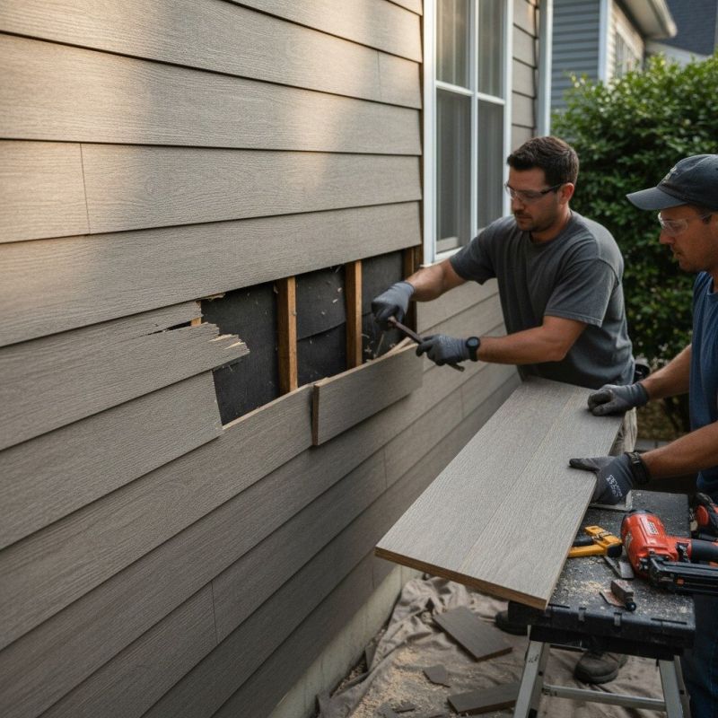 Local Siding Maintenance pros at work