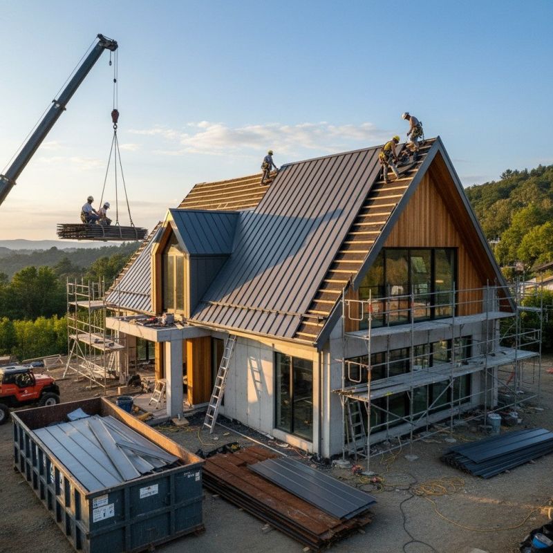 Barn Roof Replacement in Fredericksburg, VA
