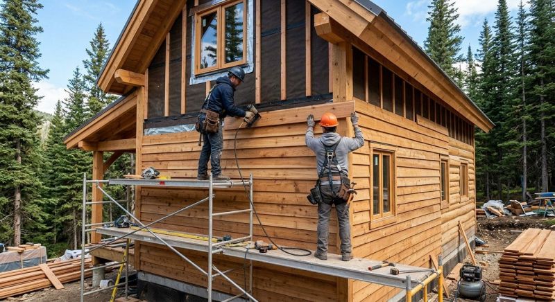 Barn Wood Siding Installation in Boston, MA