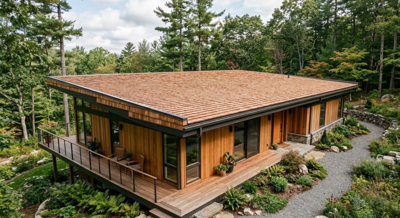Cedar Roof Construction in Alexandria, VA