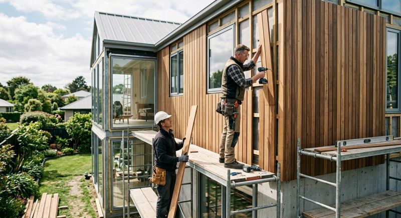 Hardwood Cladding Installation in Norwalk, CT