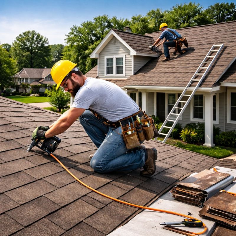House Roof Installation in Worcester, MA