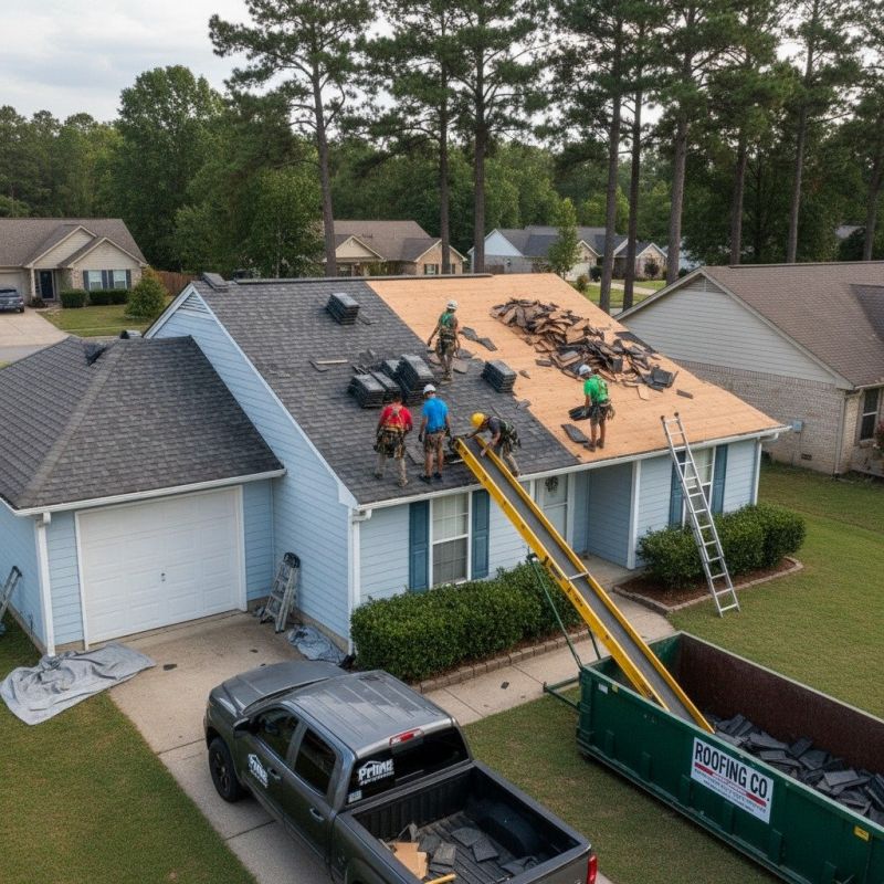 Residential Roof Replacement in Fredericksburg, VA