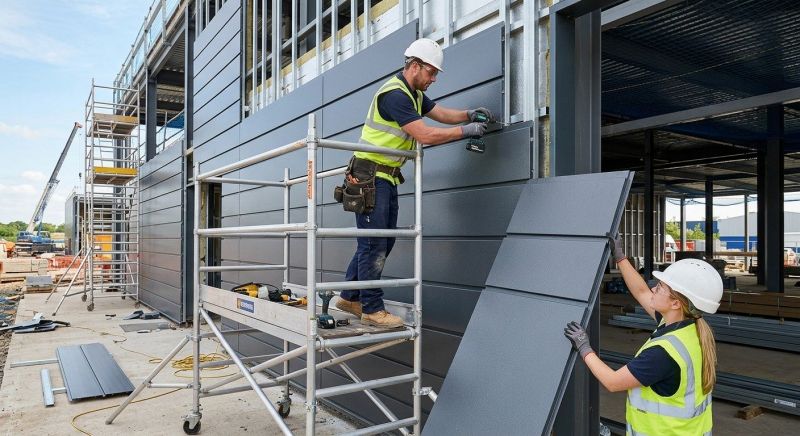 Steel Cladding Installation in Fairfield County, CT