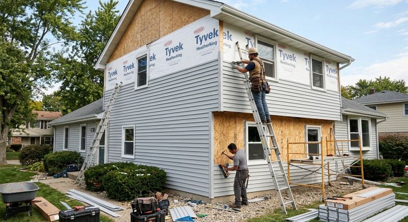 Synthetic Siding Installation in Norwalk, CT
