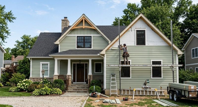 Vertical Siding Replacement in West Hartford, CT