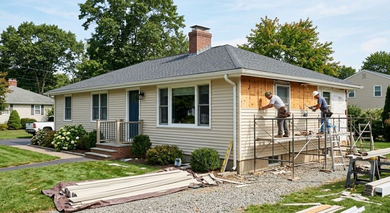 Vertical Siding Replacement in Nashua, NH